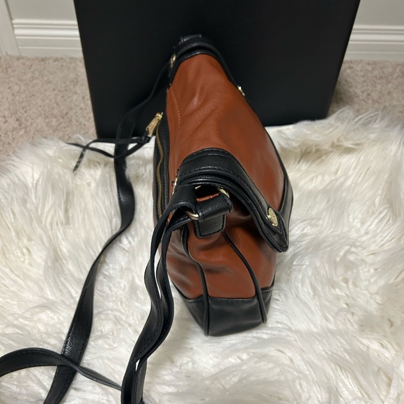 Co-Lab Chic Brown and Black Crossbody Bag - Picture 4 of 5